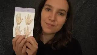 ASMR Practicing Palm Reading On You