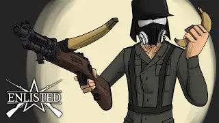 Banana magazine - Enlisted (Type 100 SMG Early Review + Gameplay)