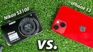 Apple iPhone 13 vs Nikon Coolpix S3100 - Smartphone vs Point and Shoot Camera