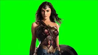 Green Screen Wonder Woman