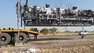 WIRTGEN  SP1200 DUAL BAR INSERTER LOADING #दिलीप_बिल्डकॉन