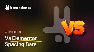 Breakdance Vs Elementor #26 - Spacing Bars