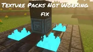Minecraft Texture Pack Not Working Easy Fix