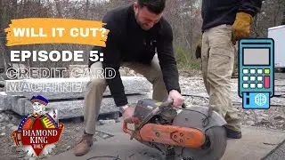 Will It Cut? Episode 5: Will A Tiger Shark Diamond Blade Cut A Credit Card Machine?