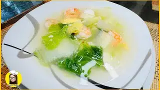 Chinese-style soup 🍜🍜🍜 very easy