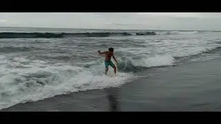 Skimboard session, Hugo, Seb & Skimon