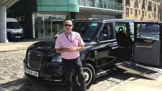 BCHT Driver Guide Dave Cannell Showcases the New Electric London Cab