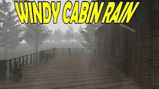 🎧 Windy Rain 🌨🌨 in the Woods | Ambient Noise Rainstorm for Sleep, @ Ultizzz day#97