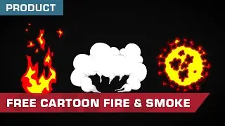 FREE Cartoon Fire & Smoke Stock Footage Now Available | ActionVFX