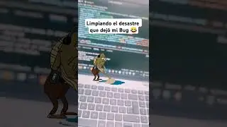 Cuando subo código con Bugs 💻😎 #dev #developer #react #python #java #rust