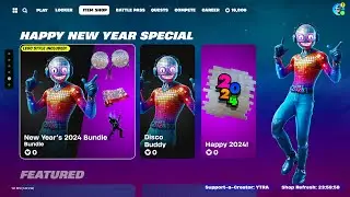FREE NEW YEARS BUNDLE NOW in Fortnite!