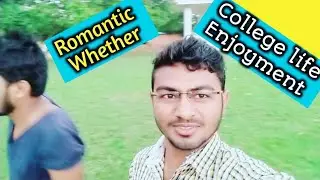 Romantic Whether in College Hostel Campus | VelTech University Chennai | Enjoying with Nature
