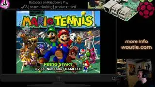 Batocera | Mario Tennis | N64 | RPi4 | TEST