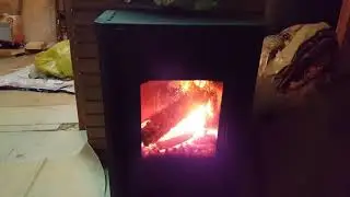 Печь Бавария и кирпичный щиток