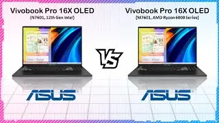 ASUS VIVOBOOK PRO 16X OLED INTEL VS ASUS VIVOBOOK PRO 16X RYZEN