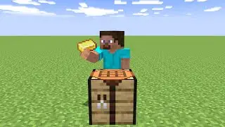 Minecraft Crafting Block of Gold: Minecraft Animation