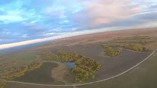 Полет на параплане на Davinci Gliders CLASSIC EN B  с  видами на закат