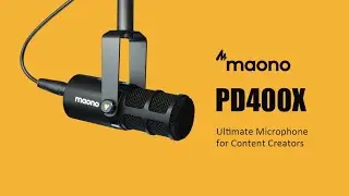 Now on Kickstarter: Maono Pd400X Microphone: The Top Pick For Audio Creators