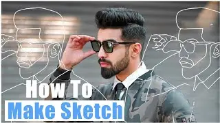 Outline drawing with Sketch Effect | PicsArt Tutorial
