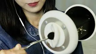 ASMR 양쪽고막부터 뇌까지 쭉 소름돋는 팅글🩶쇠귀이개(핀셋)⛓️, 귀파기, 귀터칭 무한팅글🩶