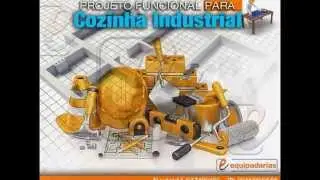 Projeto funcional para cozinha industrial