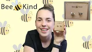 Bee Kind Baby Bee Earrings