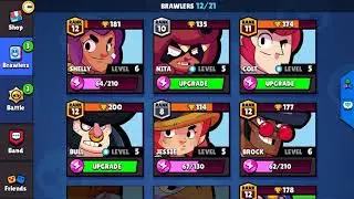|| Brawl Stars || old version gameplay  ||box opening||