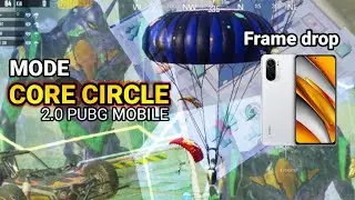 POCO F3 TEST CORE CIRCLE MODE PUBG || 4 FINGER || SMOOT EXTREME 60FPS