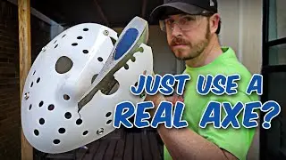Can You Use a Real Axe On Your Mask?