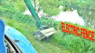 MOWING HAS STARTED - WITH A LONG REACH