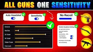 2024 Best Paid 🤑 Sensitivity For Headshot | Free Fire Auto Headshot Sensitivity Setting