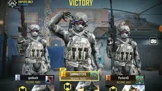 Call of duty Mobile - Game Play @Sniper on the high rise - 16 kills
