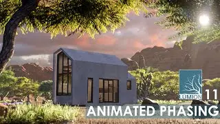 Lumion 11 Animated Phasing _ Time Lapse of Mobile Home