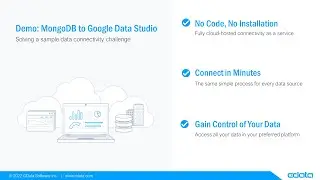 Work with Live MongoDB Atlas Data in Google Data Studio (Connect Cloud)