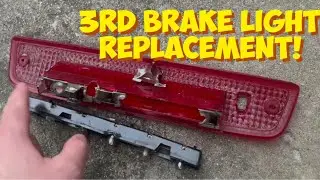 Expedition 3rd brake light LED upgrade after stock housing melted