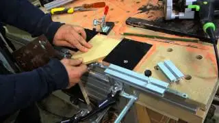 опытный завод шипорезка на основе ASSISTENT FRAME 2