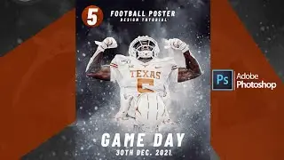 How to Create Professional Sport Poster Design - 