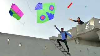 Caught Kite Abubaker Village Boy | School 🏫