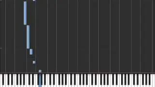 Seven Nation Army - White Stripes (Easy Piano Tutorial) in Synthesia (100% speed)