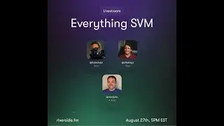 LIVE STREAM: Solana (SVM) Developer Blockchain Series with ABK Labs, Mantis Network and Anza