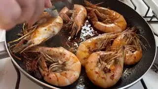 Langostino con Sobrasada