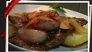 👈Bistec encebollado🟥⬜🟥 peruano rapido y facil 2020 .plato tipico peruano -comida peruana