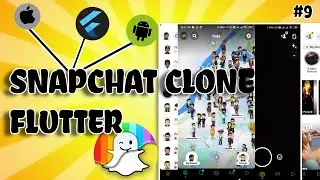 Snapchat Clone from Scratch #9 | UI | Material Design | Snapchat UI redesign