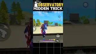 Observatory Hidden trick #short #freefire #hiddentricks