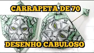CARRAPETA DE 70 ( DESENHO CABULOSO)