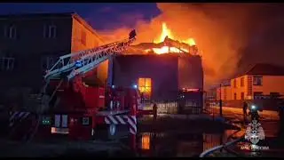 Пожар произошëл в одной из гостиниц Хабаровска.