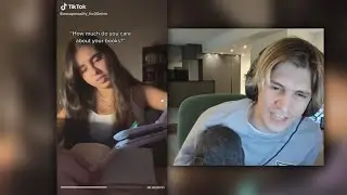xQc spots some celebrities on TikTok