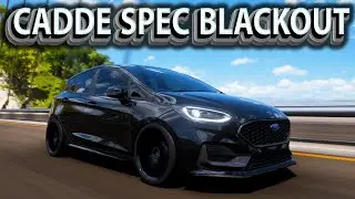 Cadde Spec Blackout Ford Fiesta ST | Forza Horizon 5