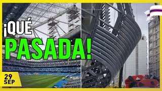 🔥 ¡NO SE DETIENEN! ✅ OBRAS del SANTIAGO BERNABÉU [29 Septiembre 2022]