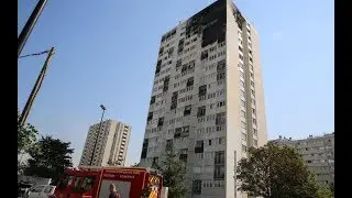 Incendie à Aubervilliers - France